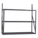 Arrow Three Tier Steel Shelf Kit (SS900-B)