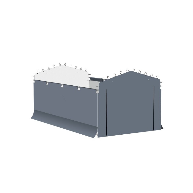 Arrow 10x15 Carport Enclosure Kit - Gray (10182)