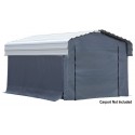 Arrow 10x15 Carport Enclosure Kit - Gray (10182)