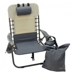 Rio Lace-Up Removable Backpack Chair - Slate/Putty (GR529R-434-1)