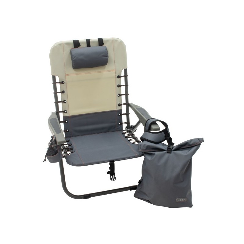 Rio Lace-Up Removable Backpack Chair - Slate/Putty (GR529R-434-1)