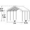 ShelterLogic SuperMax 10x20 2-in-1 Canopy with Enclosure Kit (23572) ShelterLogic SuperMax 10x20 2-in-1 Canopy with Enclosure Kit (23572)