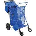 Rio Beach 26 in. Deluxe Wonder Wheeler Cart- Blue (WWC12-46-1)