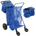 Rio Beach 26 in. Deluxe Wonder Wheeler Cart- Blue (WWC12-46-1)