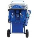 Rio Beach 26 in. Deluxe Wonder Wheeler Cart- Blue (WWC12-46-1)