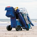 Rio Beach 40 in. Deluxe Wonder Wheeler Cart- Blue (WWC6W-1822-1)