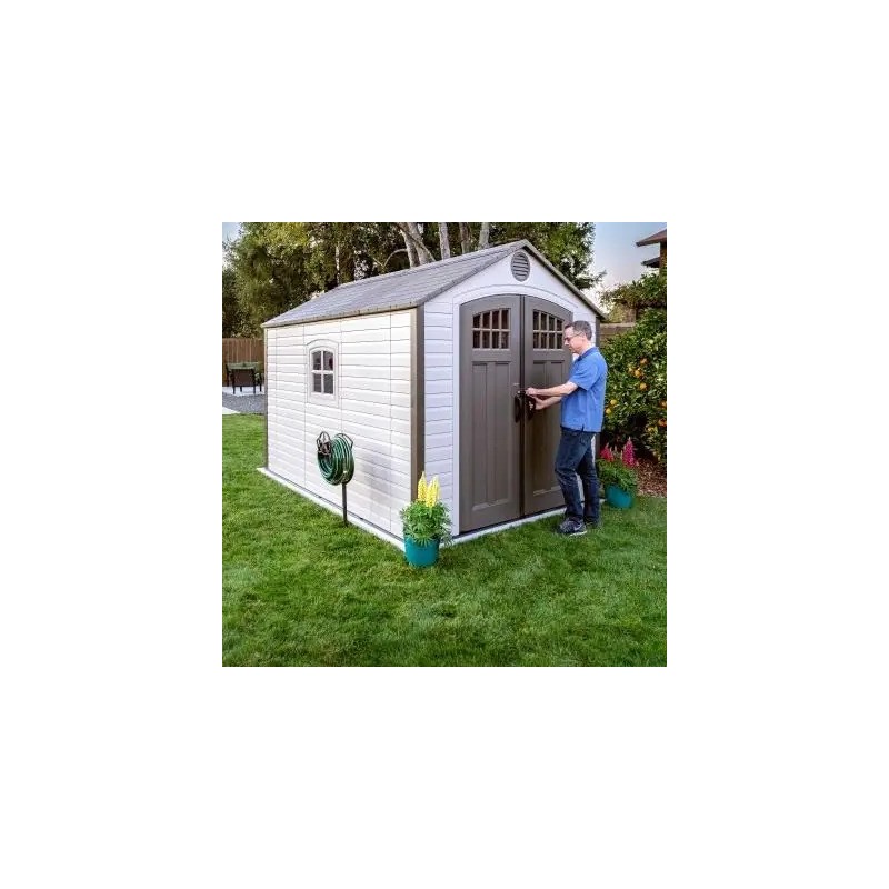 Lifetime 8x10 Storage Shed Kit w/ Corner Trims (60117)