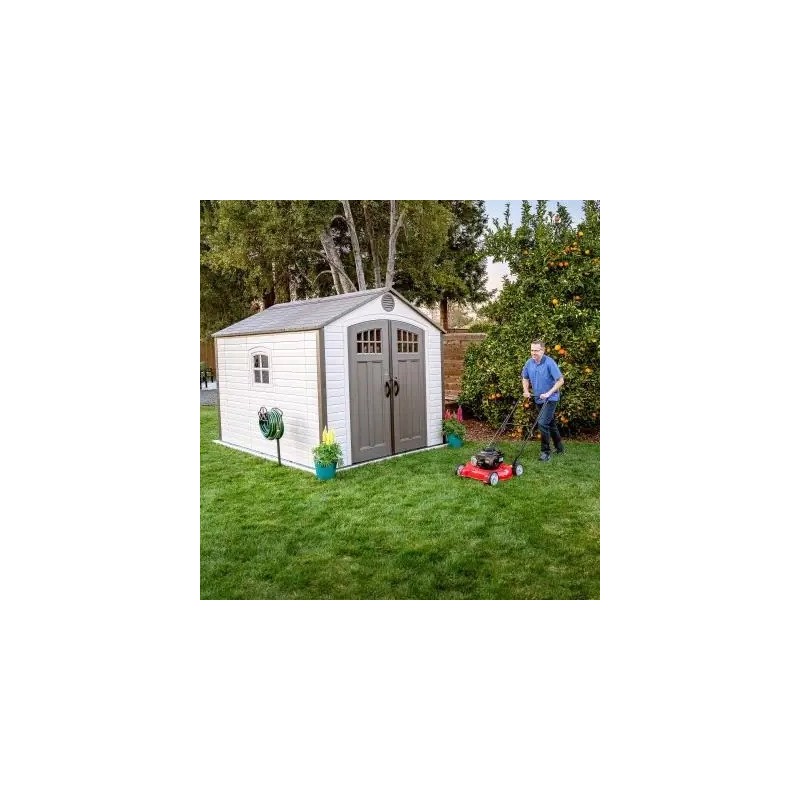 Lifetime 8x10 Storage Shed Kit w/ Corner Trims (60117)