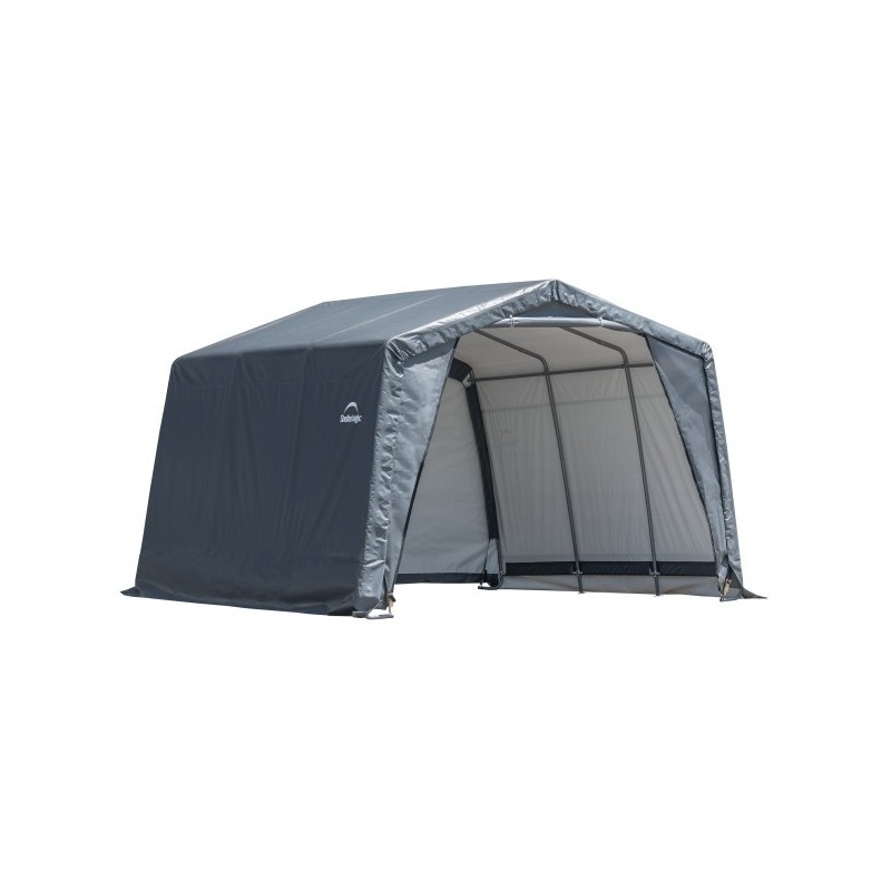 ShelterLogic 12x12x9.5 Shed-in-a-Box XT Peaked Shelter - Gray (70480)