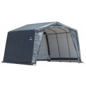 ShelterLogic 12x12x9.5 Shed-in-a-Box XT Peaked Shelter - Gray (70480)