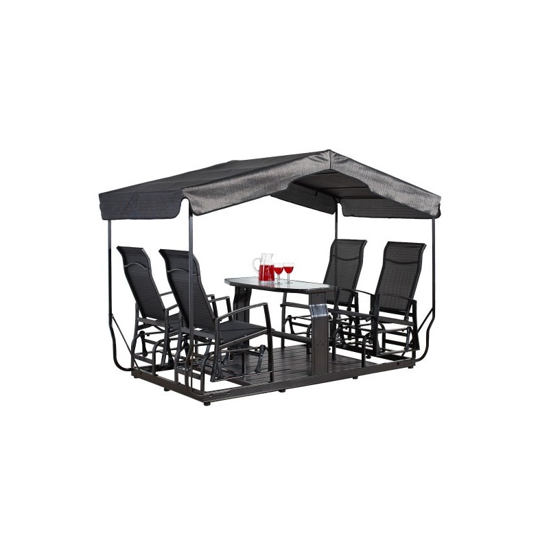 Sojag Houston 4-Seater Garden Glider - Brown (113-9159882)