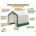 ShelterLogic Organic Growers 6x8 Greenhouse Kit (70699)