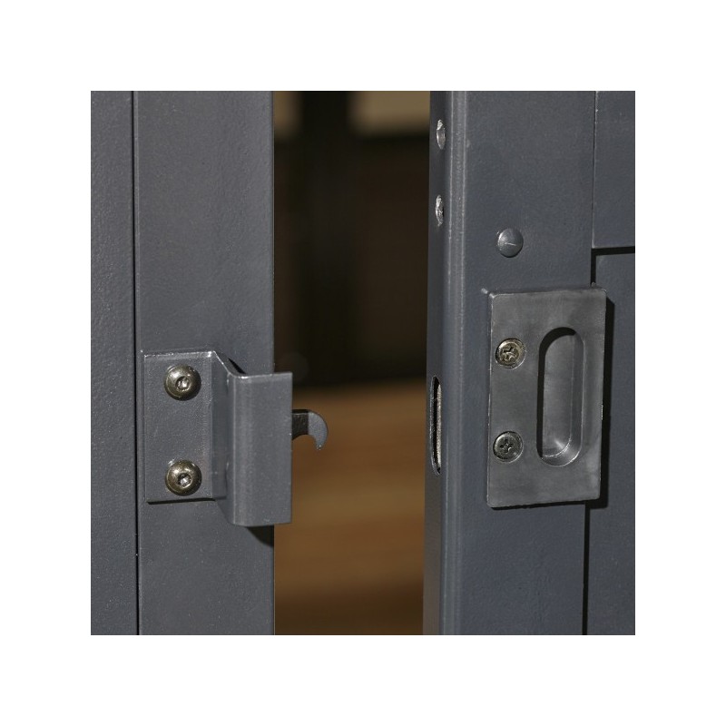 Sojag 10x10 Charleston Solarium Wall Mounted Gazebo Kit - Dark Gray (440-9164985)