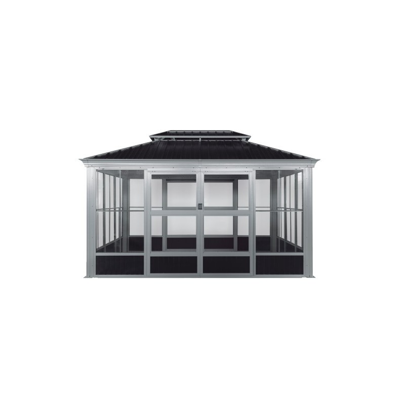 Sojag Bolata 10x14 Solarium - Light Grey/Black (445-9168020)