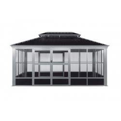 Sojag Bolata 10x17 Solarium - Light Grey/Black (448-9168037)