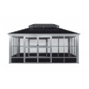 Sojag Bolata 10x17 Solarium - Light Grey/Black (448-9168037)