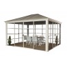 Sojag Striano 12x14 Aluminum Screen House - Champagne/Dark Beige (500-9164367) Sojag Striano 12x14 Aluminum Screen House - Champagne/Dark Beige (500-9164367)