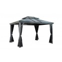 Sojag Ventura II 10x10 Aluminum Gazebo Kit - Dark Grey (500-9165173)