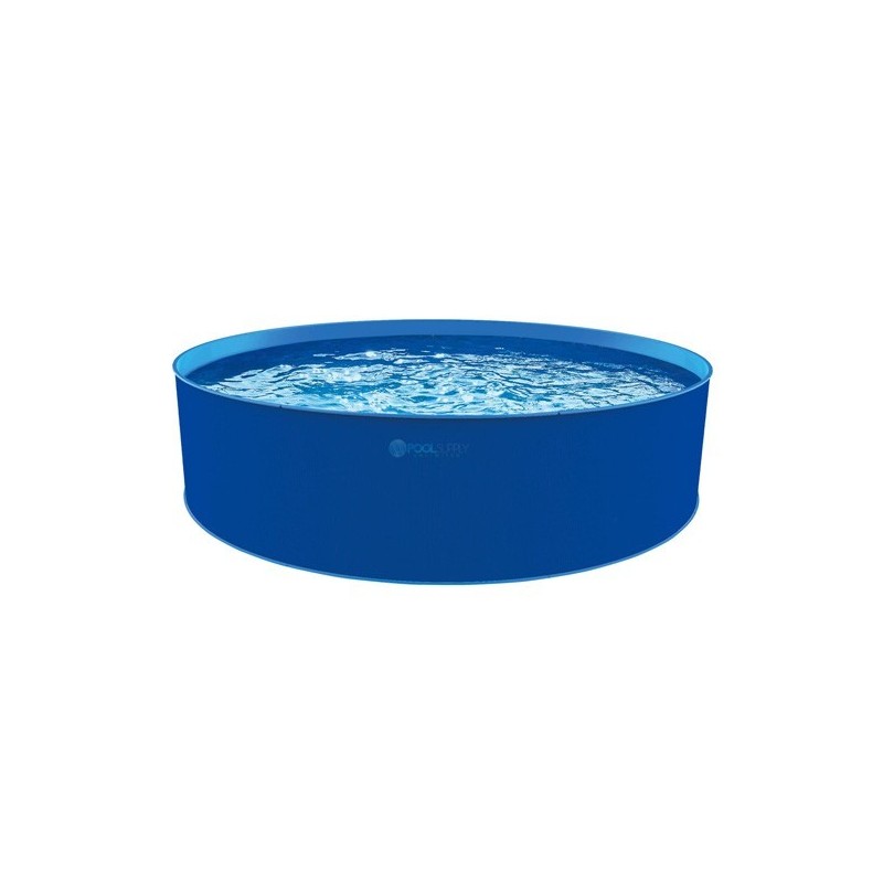 Blue Wave Cobalt 12 ft. Round 36 in. Deep Above Ground Pool Package (NB19784)
