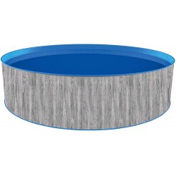 Blue Wave Capri 12 ft. Round 36 in. Deep Above Ground Pool Package (NB19788)