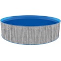 Blue Wave Capri 15 ft. Round 48 in. Deep Above Ground Pool Package (NB19789)