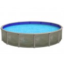 Blue Wave Trinity 18 ft. 52 in. Deep Above Ground Pool with 7 in. Top Rail (NB1818)