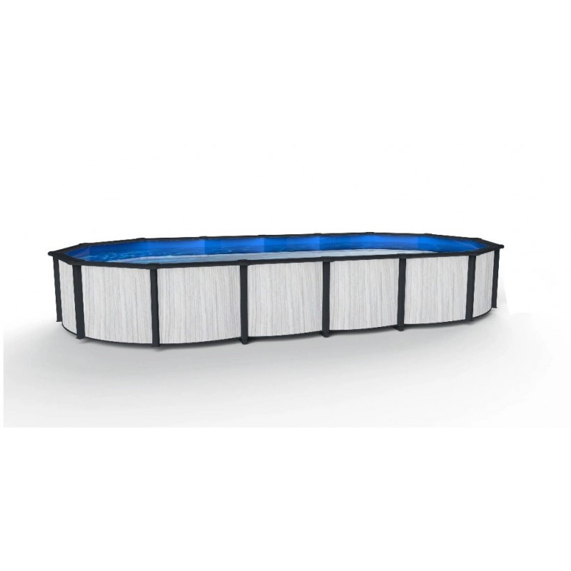 Blue Wave Savannah 15x30 ft. Round 52 in. Deep Steel Above Ground Pool (NB19824)