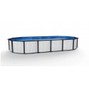 Blue Wave Savannah 15x30 ft. Round 52 in. Deep Steel Above Ground Pool (NB19824)