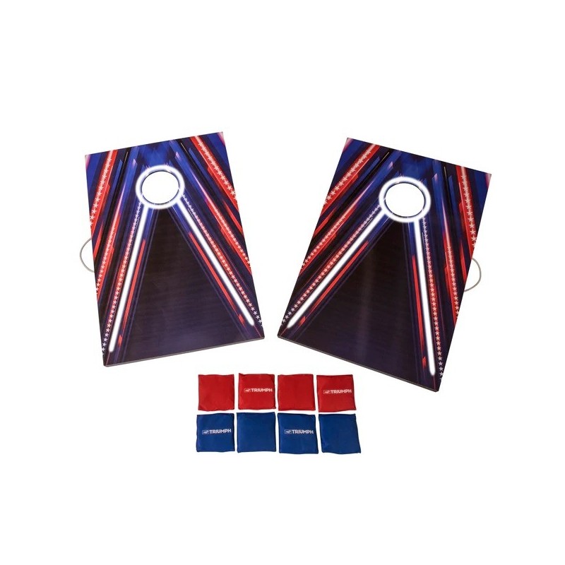 Escalade Sports Triumph 2x3 Cornhole and LED Keyhole Set (35-7360-3)