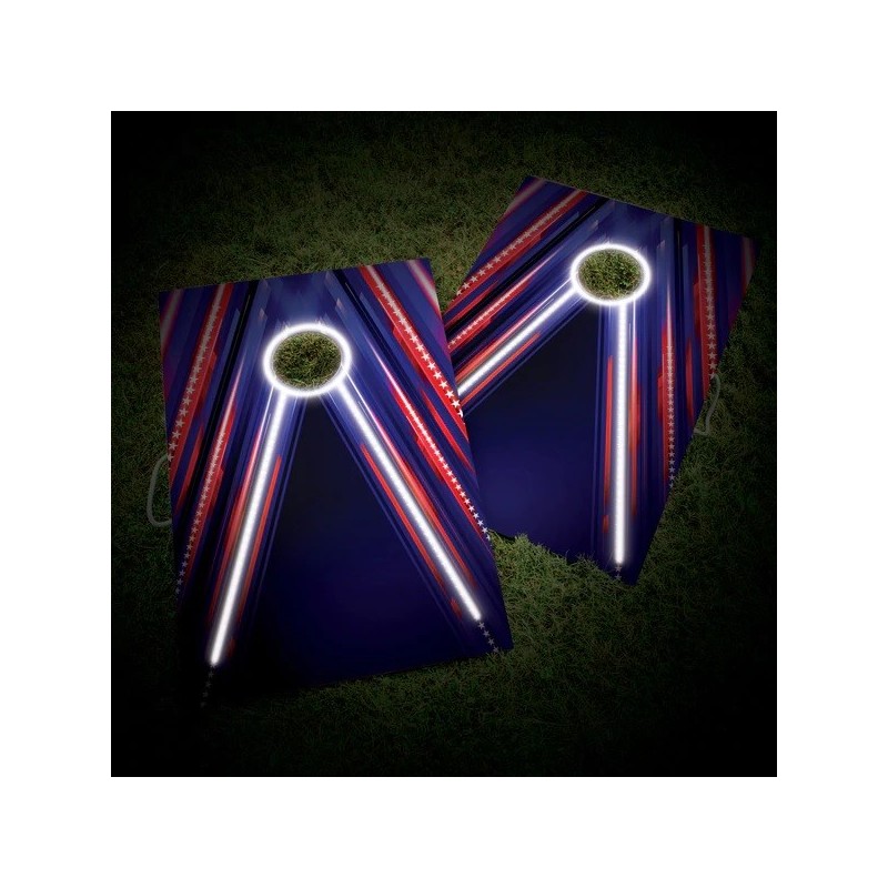 Escalade Sports Triumph 2x3 Cornhole and LED Keyhole Set (35-7360-3)