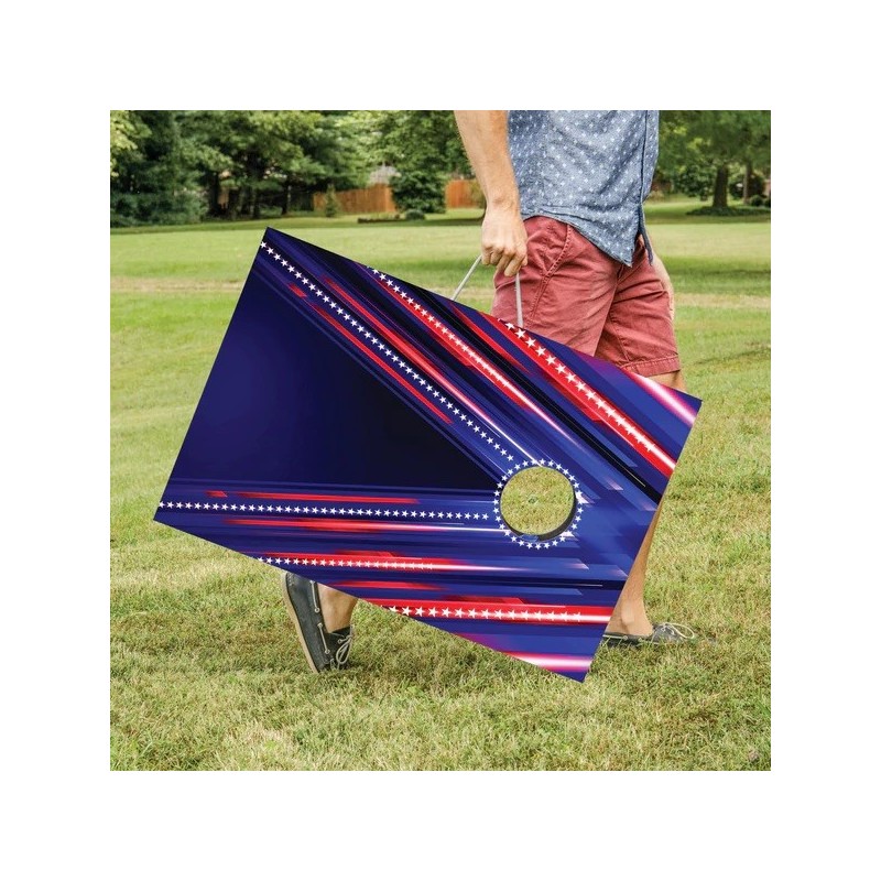 Escalade Sports Triumph 2x3 Cornhole and LED Keyhole Set (35-7360-3)