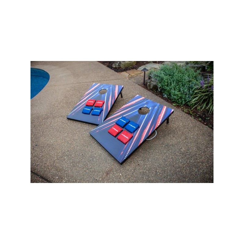Escalade Sports Triumph 2x3 Cornhole and LED Keyhole Set (35-7360-3)