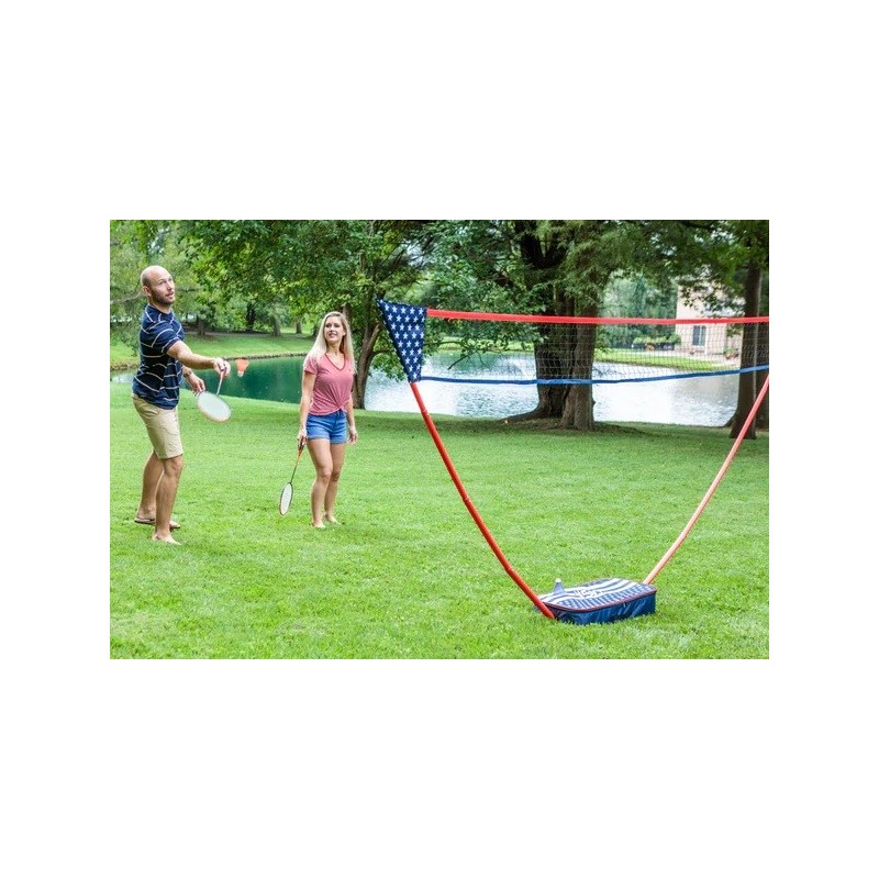 Escalade Sports Triumph Portable Patriotic Badminton Set (35-7450-3)