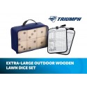 Escalade Sports Triumph Big Roller Wooden Lawn Dice (35-7335-2)