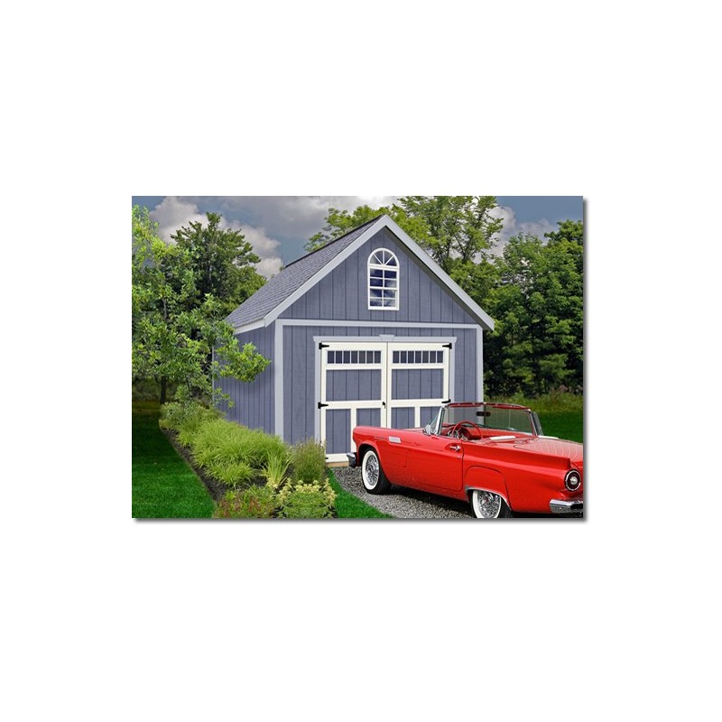 Best Barns Geneva 12x16 Wood Garage Storage Shed Kit (geneva1216)