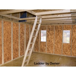 Best Barns Geneva 12x16 Wood Garage Storage Shed Kit (geneva1216)