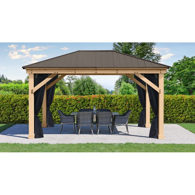 Yardistry 12x20 Meridian Mosquito Mesh Kit (YM12982XCOM)