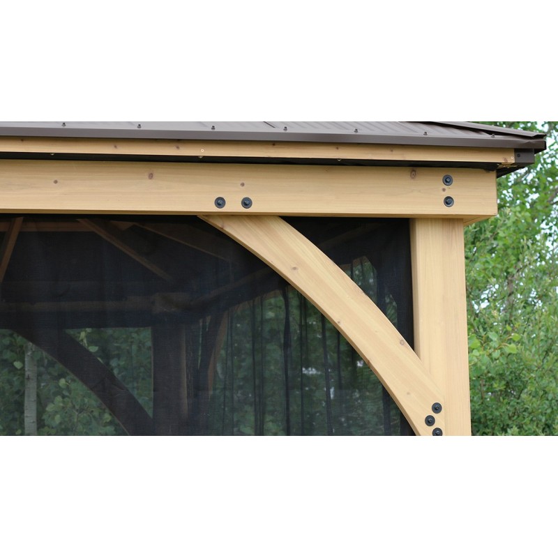 Yardistry 12x20 Meridian Mosquito Mesh Kit (YM12982XCOM)