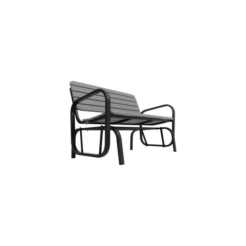 Lifetime Outdoor Glider Bench - Putty/Storm Dust (60361)