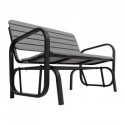 Lifetime Outdoor Glider Bench - Putty/Storm Dust (60361)