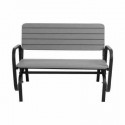 Lifetime Outdoor Glider Bench - Putty/Storm Dust (60361)