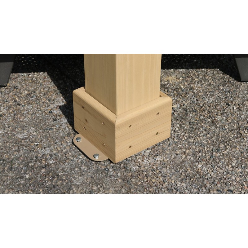 Yardistry 10x22 Meridian Pergola Kit - Natural Cedar (YM11932COM)