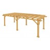Yardistry 10x22 Meridian Pergola Kit - Natural Cedar (YM11932COM) Yardistry 10x22 Meridian Pergola Kit - Natural Cedar (YM11932COM)