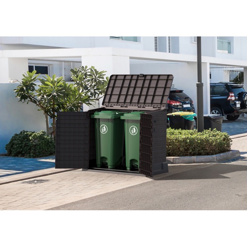 Duramax StoreAway 850L Horizontal Shed - Brown (86621)