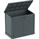 Duramax StoreAway Flat Lid 1200L Horizontal Shed - Gray (86630)