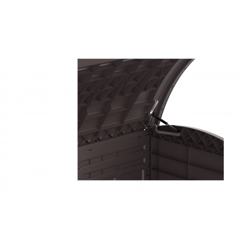Duramax StoreAway Arc Lid 1200L Horizontal Shed - Brown (86632)