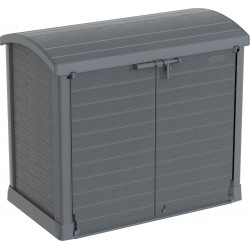 Duramax StoreAway Arc Lid 1200L Horizontal Shed - Gray (86633)