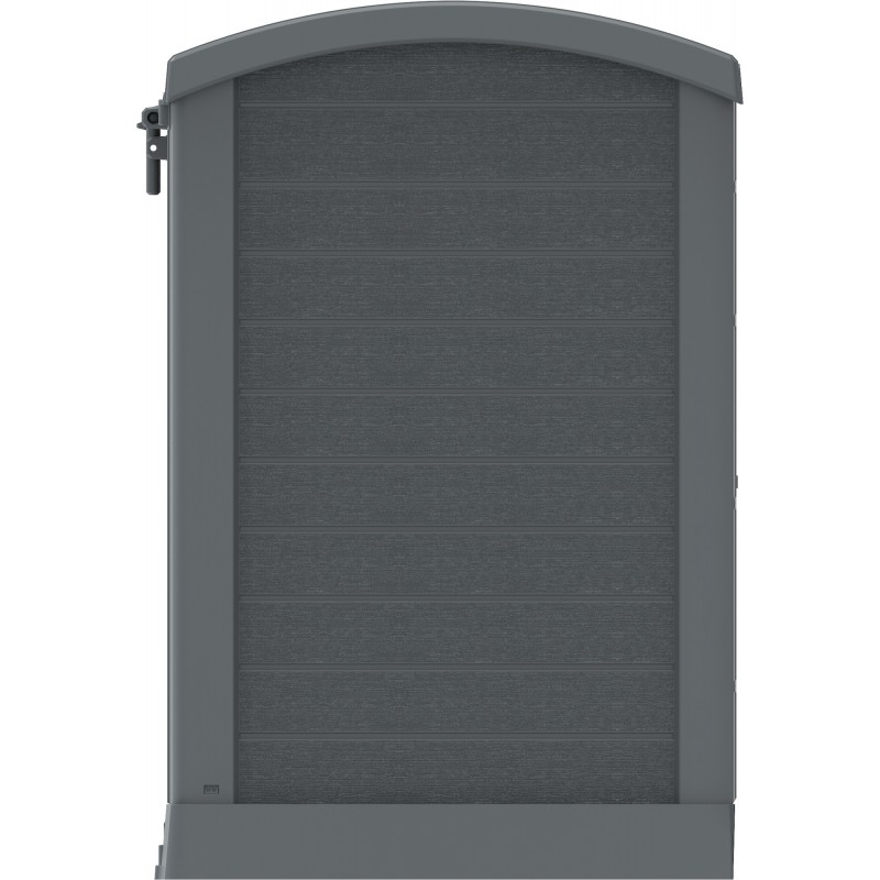 Duramax StoreAway Arc Lid 1200L Horizontal Shed - Gray (86633)