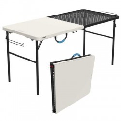 Lifetime 5 ft. Tailgate Folding Table - Pumice/Black Sand (280875)