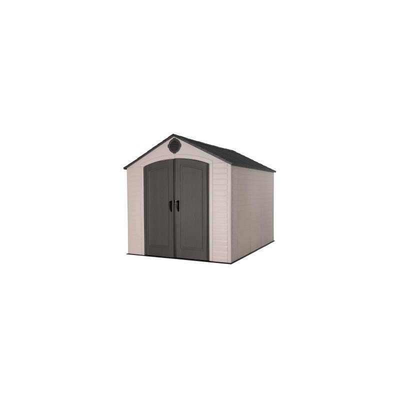 Lifetime 8x10 Double-Wall Storage Shed Kit with Floor (60371)